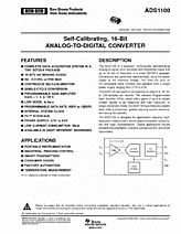 DataSheet ADS1100 pdf